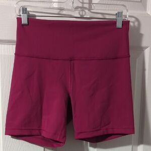 Lululemon Pink Athletic Shorts Size 10